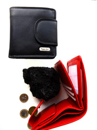 Bild in Galerie Ansicht laden, Mini-Börse mit 9xKartenfächern und RFID-protect vom KüstenKlaus in Rot und Schwarz
