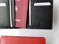 Bild in Galerie Ansicht laden, Brief-Ausweistasche,Leder,Impfpass,Reisepass 

