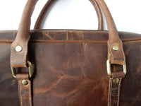 Bild in Galerie Ansicht laden, Business/Notebook Bag - Büffel Hunter Leder geölt Umhänge-Schultertasche
