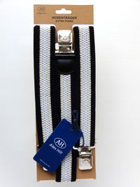 Bild in Galerie Ansicht laden, 3-Clips  4cm breite Hosenträger Y-Fom Alligator-Cip
