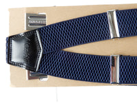 Bild in Galerie Ansicht laden, 3 Clip Hosenträger Y-Form 4cm Breite,dunkelblau
