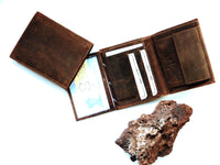 Bild in Galerie Ansicht laden, Büffel-Leder-Hochformat-Börse ohne Riegel mit RFID-Schutz vom KüstenKlaus
