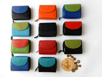 Bild in Galerie Ansicht laden, Handliche Damenbörse mit RFID Ausleseschutz
