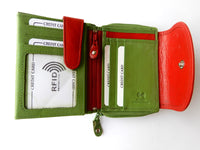 Bild in Galerie Ansicht laden, Handliche Damenbörse mit RFID Ausleseschutz
