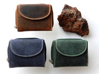 Bild in Galerie Ansicht laden, Damen-Börse, Büffel-Leder,RFID-Schutz,Raumwunder 
