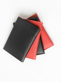 Bild in Galerie Ansicht laden, Kleine Kartenmappe in Rot und Schwarz mit RFID-Schutz
