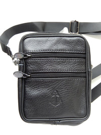 Bild in Galerie Ansicht laden, Umhänge-Gürteltasche,Leder,maritim
