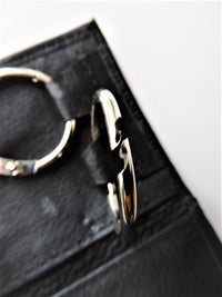 Bild in Galerie Ansicht laden, 2-Spezial-Ringe-Schlüsseltasche mit Außen-Hartgeldfach - KüstenKlaus
