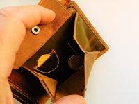 Bild in Galerie Ansicht laden, Hunter: Argentina Voll-Leder Börse ohne Riegel im Querformat
