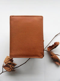 Bild in Galerie Ansicht laden, Hochformat Kombi-Börse aus geöltem Rinder-Leder mit RFID-Schutz
