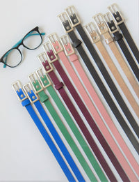 Bild in Galerie Ansicht laden, Leder-Gürtel,15mm schmal,verschiedenen Farben und nickelabgabefreier Vollschließe
