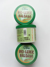 Bild in Galerie Ansicht laden, Bio Leder-Balsam mit Bienenwachs und Schwamm in der Dose - KüstenKlaus
