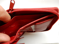 Bild in Galerie Ansicht laden, Innen und außen Reißverschluß-Börse mit vielen Fächern
