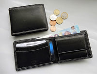 Bild in Galerie Ansicht laden, Kleine Querformatbörse in Soft-Leder
