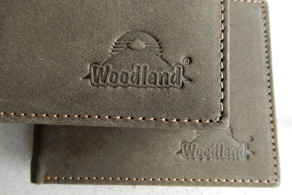 Woodland Riegel-Börse quer mit RFID protect