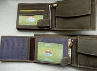 Bild in Galerie Ansicht laden, Woodland Riegel-Börse quer mit RFID protect
