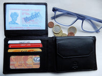 Bild in Galerie Ansicht laden, Herren-Börse mit Hartgeld-Doppelfach
