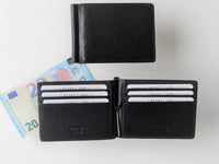 Bild in Galerie Ansicht laden, Dollar-Clip Börse - Geldschein-Spangen Börse ohne Hartgeldfach mit RFID-Protect - KüstenKlaus
