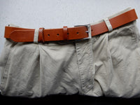 Bild in Galerie Ansicht laden, 3 cm breiter Stierleder-Gürtel  &quot;East Grinstead&quot;, exklusiv
