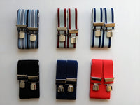 Bild in Galerie Ansicht laden, 4 Klip und Band in 4,5 cm superbreite Hosenträger
