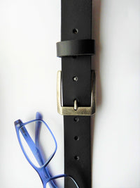 Bild in Galerie Ansicht laden, 3,5 cm breiter Gürtel &quot;Tellingstedt&quot; nickelfreie, matte Schließe
