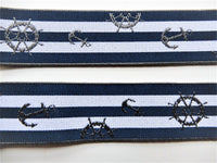 Bild in Galerie Ansicht laden, 4 Klipse Hosenträger, maritim - KüstenKlaus
