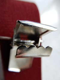 Bild in Galerie Ansicht laden, Monochrom Hosenträger mit Metall-Rückenstück u. Klip ohne Kunststoff
