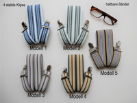 Bild in Galerie Ansicht laden, 4 Klipse und Band in 3,5 cm Breite 5 Modelle A
