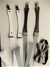 Bild in Galerie Ansicht laden, 3 Klipse Hosenträger 24 mm  &quot;Dr. Rosenkranz&quot;
