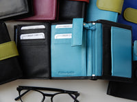 Bild in Galerie Ansicht laden, Wiener-Börse mit RFID-Protect mit Außen-und Innenriegel - KüstenKlaus
