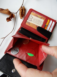 Bild in Galerie Ansicht laden, Hochformat Kombi-Börse mit Außen- und Innenriegel
