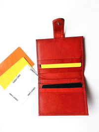 Bild in Galerie Ansicht laden, Kartenmappe aus Rinderleder
