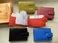 Bild in Galerie Ansicht laden, Karten-Etui 24 Fächer, Querformat mit RFID-Schutz
