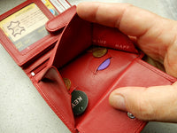 Bild in Galerie Ansicht laden, Hochformat Innen-Riegelbörse
