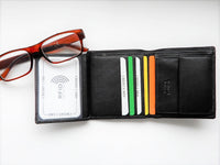 Bild in Galerie Ansicht laden, Mini-Börse, flach und handlich in vier Farben mit RFID-Schutz
