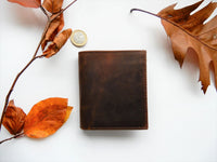 Bild in Galerie Ansicht laden, Büffel-Leder-Börse,Hunter Serie : Mini-Börse mit Innenriegel
