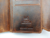 Bild in Galerie Ansicht laden, Hunter Serie: Große Börse aus Büffel-Leder
