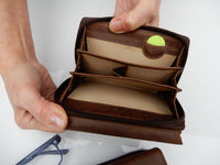 Bild in Galerie Ansicht laden, Hunter Serie: Große Börse aus Büffel-Leder
