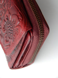 Bild in Galerie Ansicht laden, Vintage-Print Damen-Börse mit stabilem Metall-Reißverschluß - KüstenKlaus
