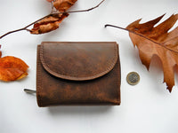 Bild in Galerie Ansicht laden, Hunter-Serie, Büffel-Leder Börse mit RFID-Schutz
