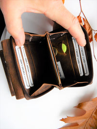 Bild in Galerie Ansicht laden, Hunter-Serie, Büffel-Leder Börse mit RFID-Schutz
