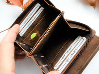 Bild in Galerie Ansicht laden, Hunter-Serie, Büffel-Leder Börse mit RFID-Schutz
