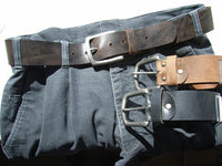 Bild in Galerie Ansicht laden, Breite: 4,5 cm Wasserbüffel Voll-Ledergürtel &quot;Big Bull&quot;
