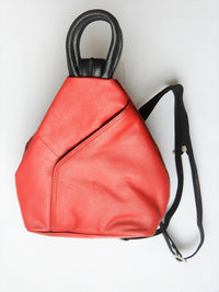 Bild in Galerie Ansicht laden, Leder-Rucksack mit Trage-Henkel - KüstenKlaus
