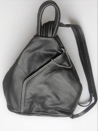 Bild in Galerie Ansicht laden, Leder-Rucksack mit Trage-Henkel - KüstenKlaus
