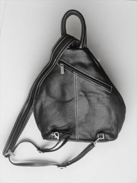 Bild in Galerie Ansicht laden, Leder-Rucksack mit Trage-Henkel - KüstenKlaus
