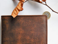 Bild in Galerie Ansicht laden, Hunter-Serie, Querformat Büffel-Leder Börse mit RFID-Schutz ohne Riegel
