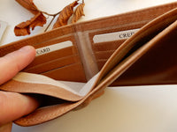 Bild in Galerie Ansicht laden, Rinder-Leder-Vollausstattung Querformatbörse ohne Riegel, hell
