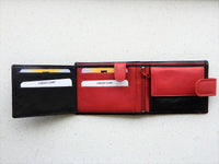 Bild in Galerie Ansicht laden, Querformat Kombi-Börse mit Außen-und Innenriegel, weiches Rind-Nappa
