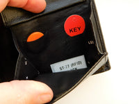 Bild in Galerie Ansicht laden, Querformat Kombi-Börse mit Außen-und Innenriegel, weiches Rind-Nappa
